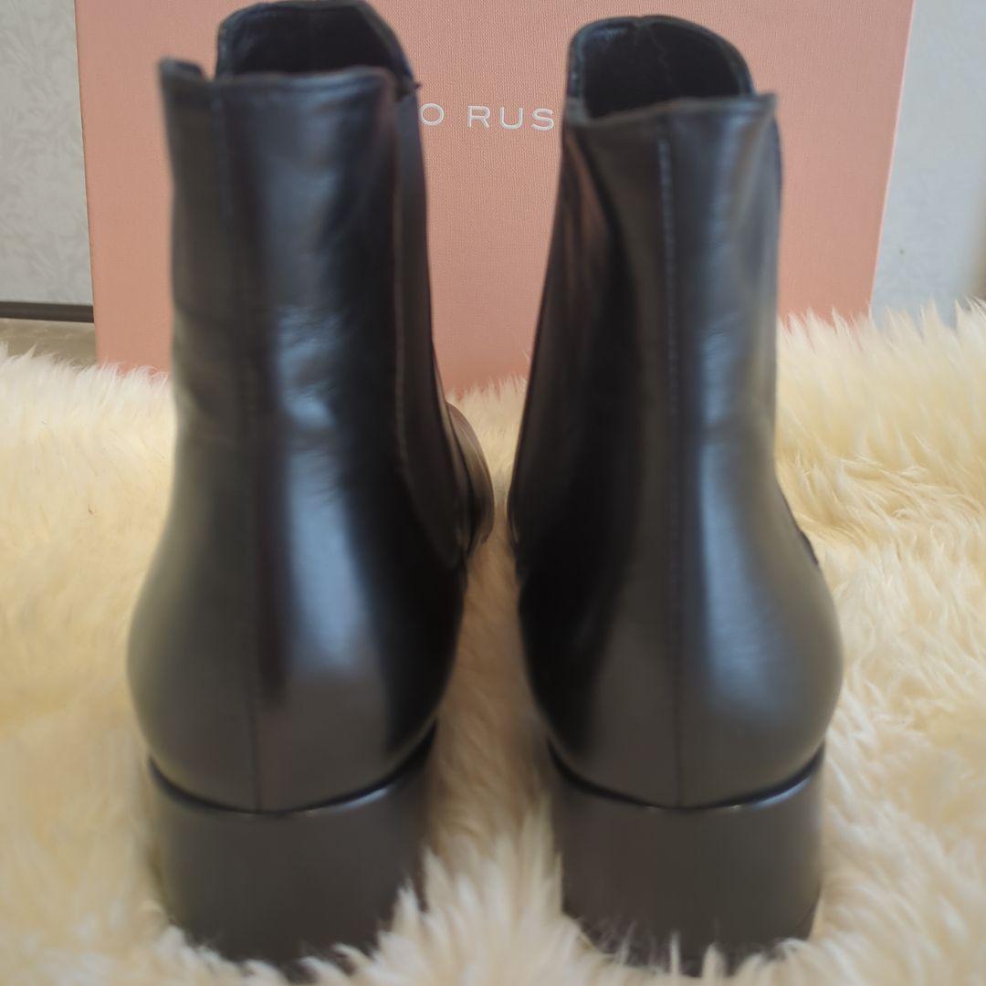 FABIO RUSCONI サイドゴアブーツ 38 ブラック 新品未使用