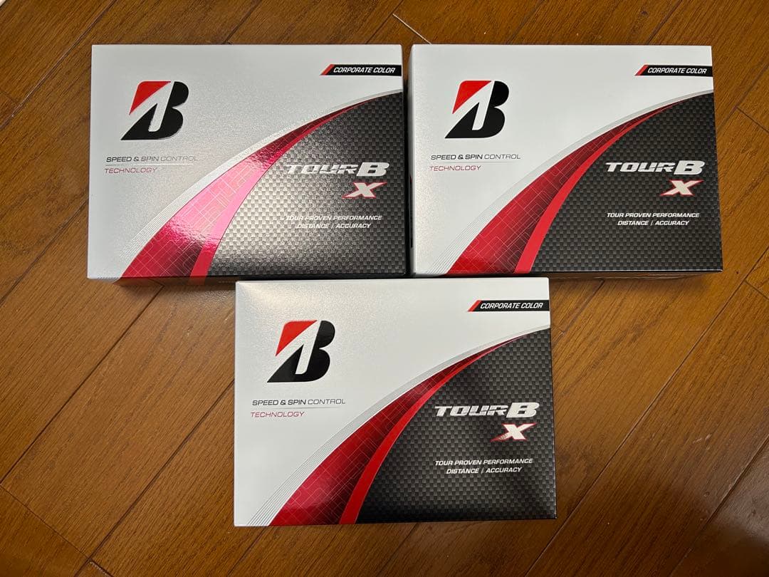 3ダース　ブリヂストン 2024 TOUR BX コーポレートカラー（ホワイト）