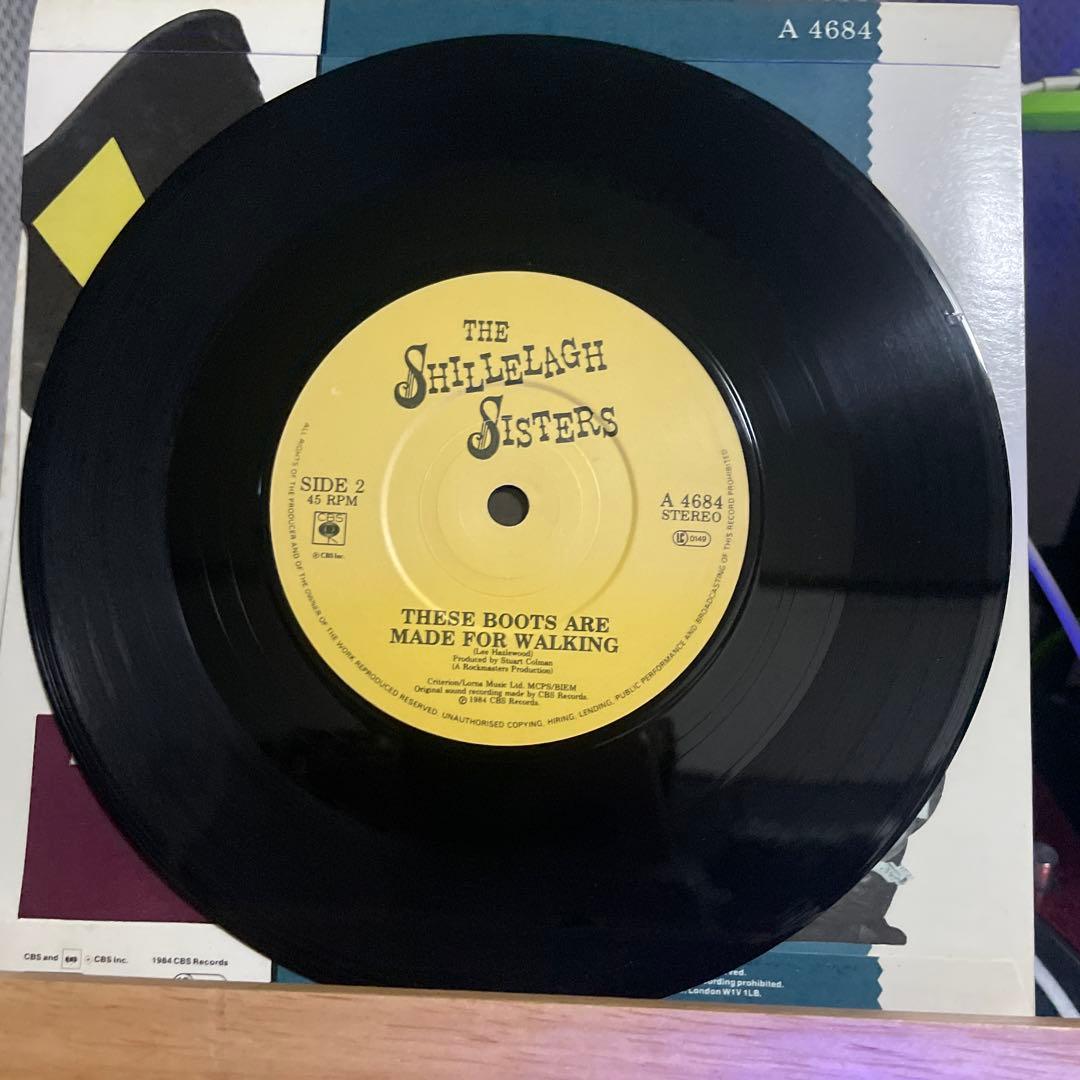 THE SHILLELAGH SISTERS レコード　7インチ　レア盤