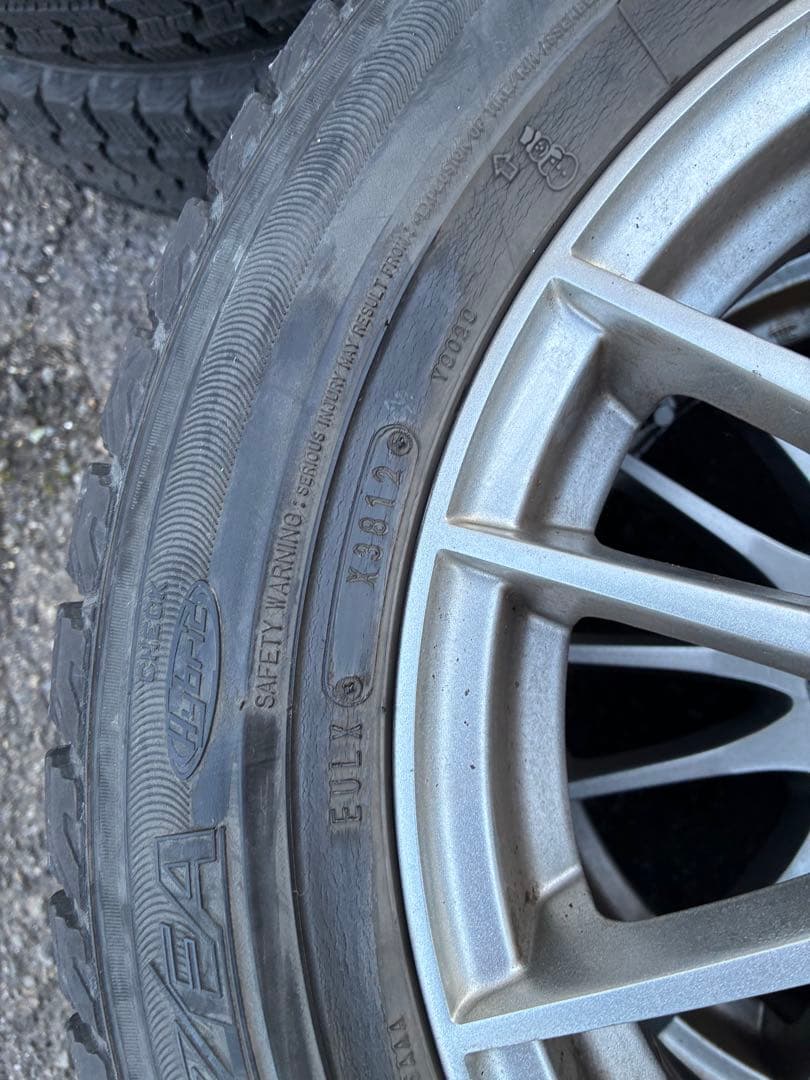 185/65R15スタッドレスタイヤアルミセット