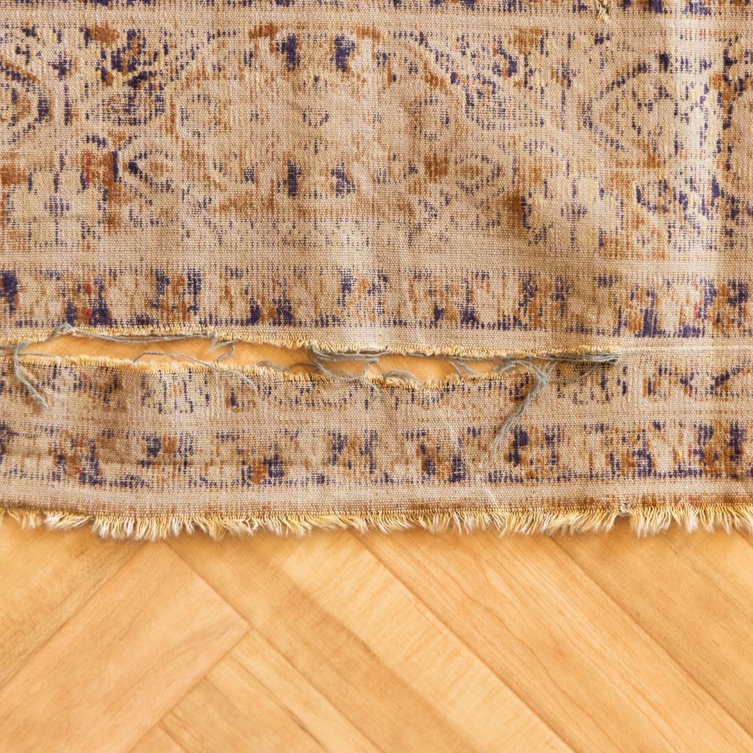 アンティーク　ヴィンテージラグ　シャビー