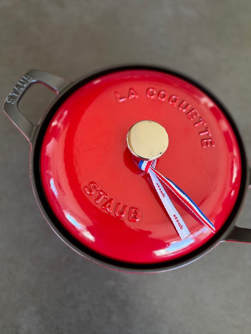 STAUB ヴィンテージココット20cm チェリー