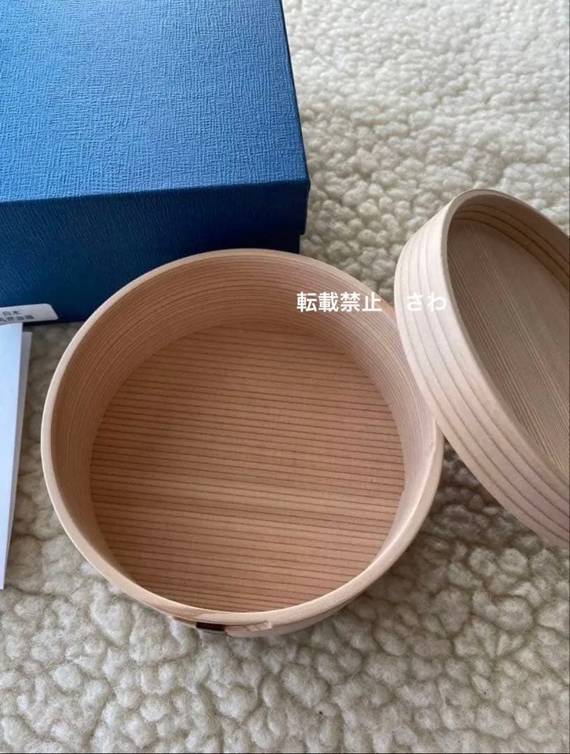 柴田慶信商店　曲げわっぱ　丸弁当箱4寸