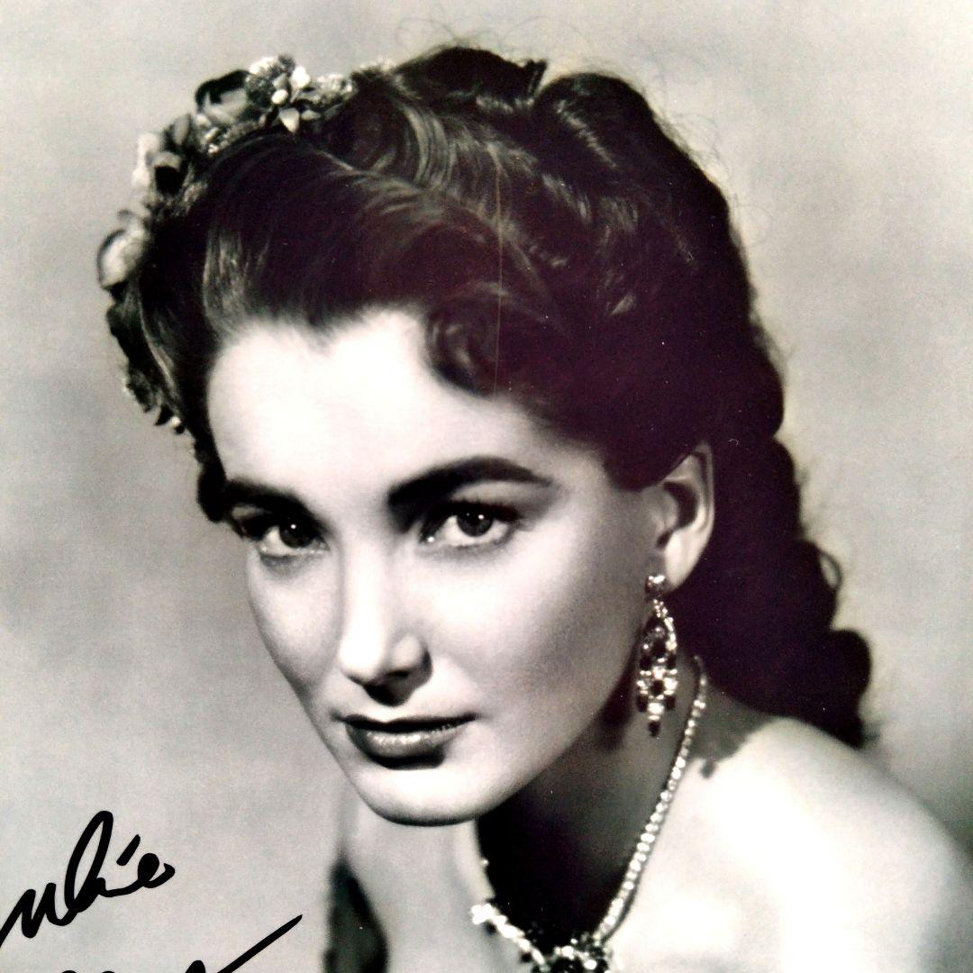 ジュリー・アダムス直筆サイン入り超 特大写真…怒りの河…Julie Adams