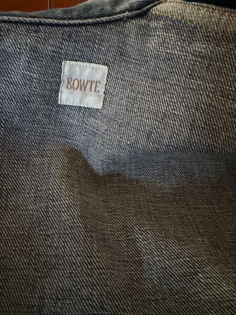 bowte2025ssシーアイランドコットンデニムJK size0