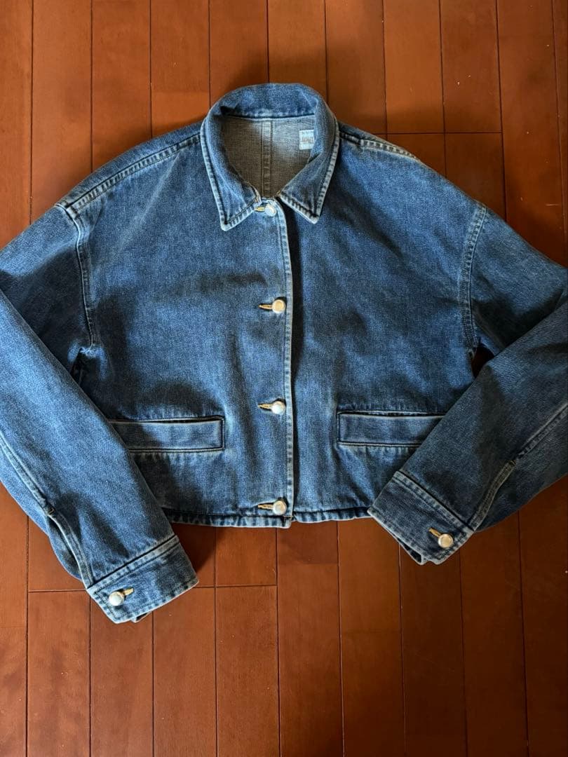 bowte2025ssシーアイランドコットンデニムJK size0