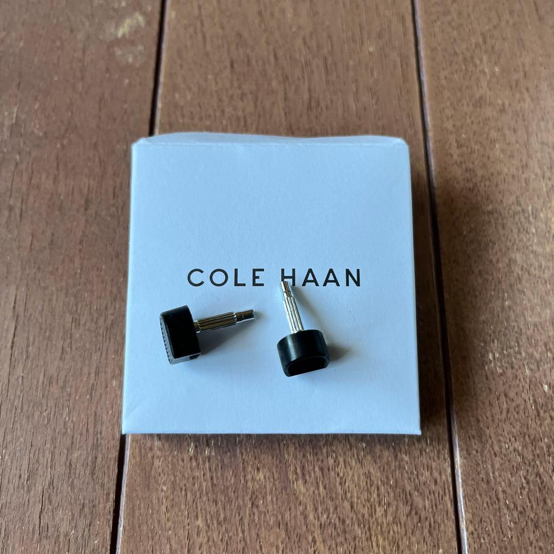 COLE HAAN ブラック ミュール ポインテッドトゥ