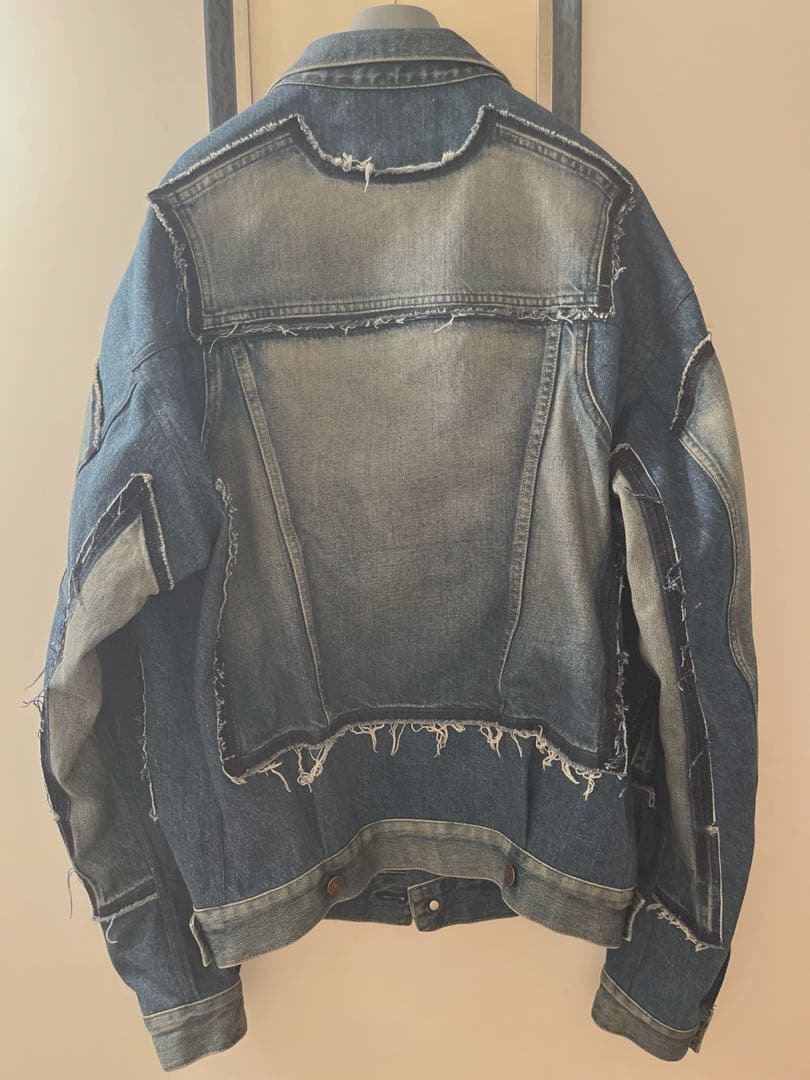 ジュンヤワタナベ リーバイスW ネームデニムジャケット（再構築）