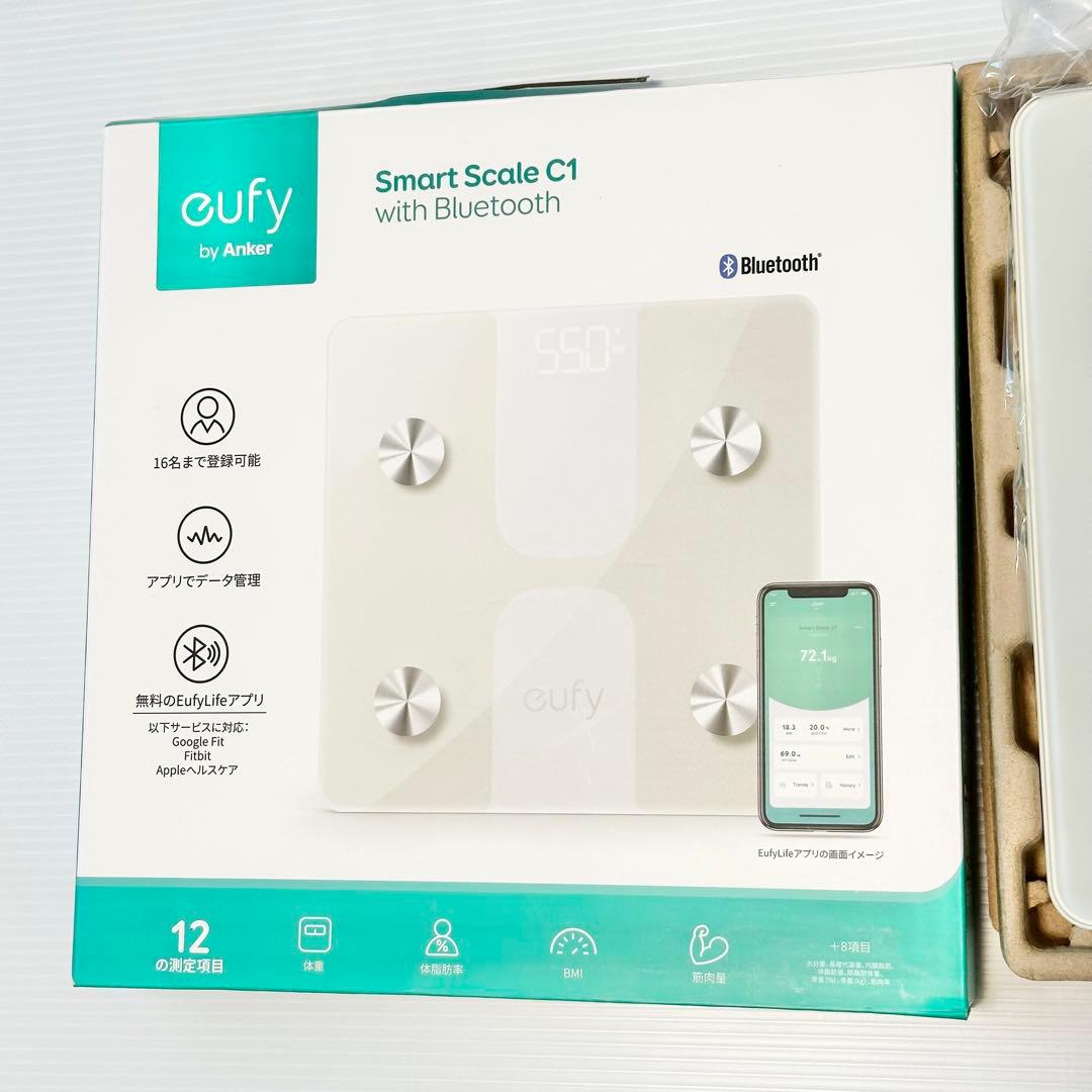 新作！ ANKER アンカー Eufy SmartScale C1 体重体組成計