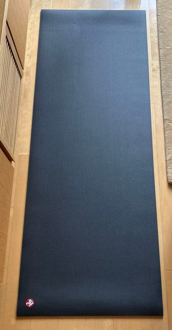 【日本正規品】[Manduka] PRO ヨガマット ブラックマット6mm　厚手
