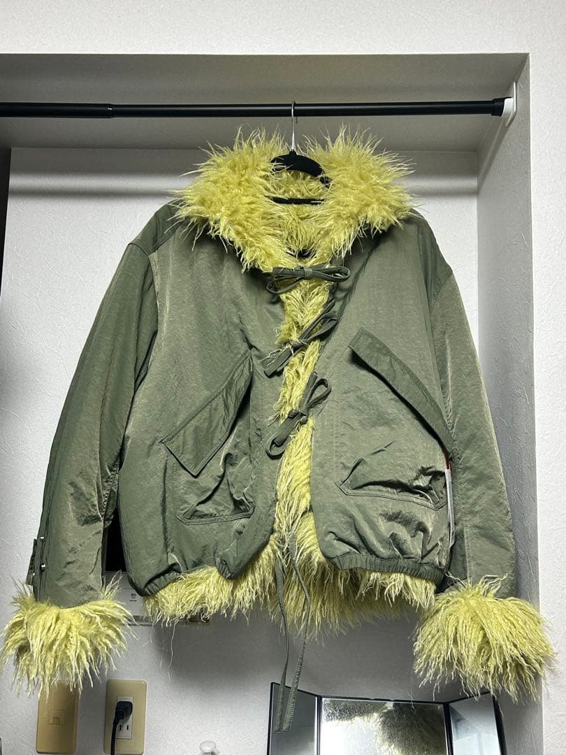 maison special ファーアウター　ブルゾン