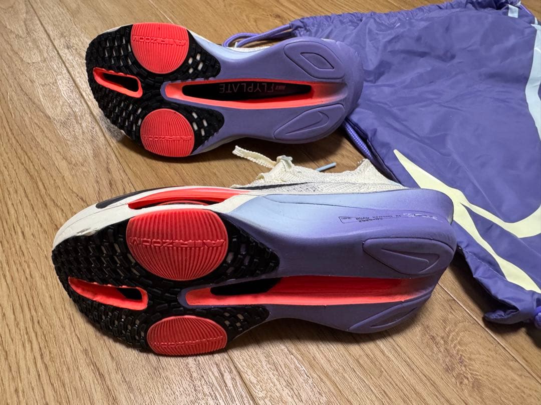nike23.5cmエアズームアルファフライ　ネクスト%3 専用バッグ付き