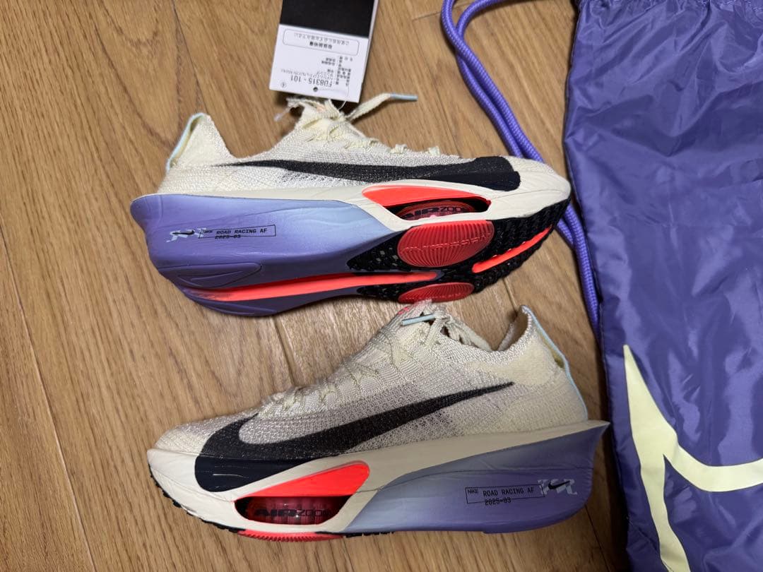 nike23.5cmエアズームアルファフライ　ネクスト%3 専用バッグ付き
