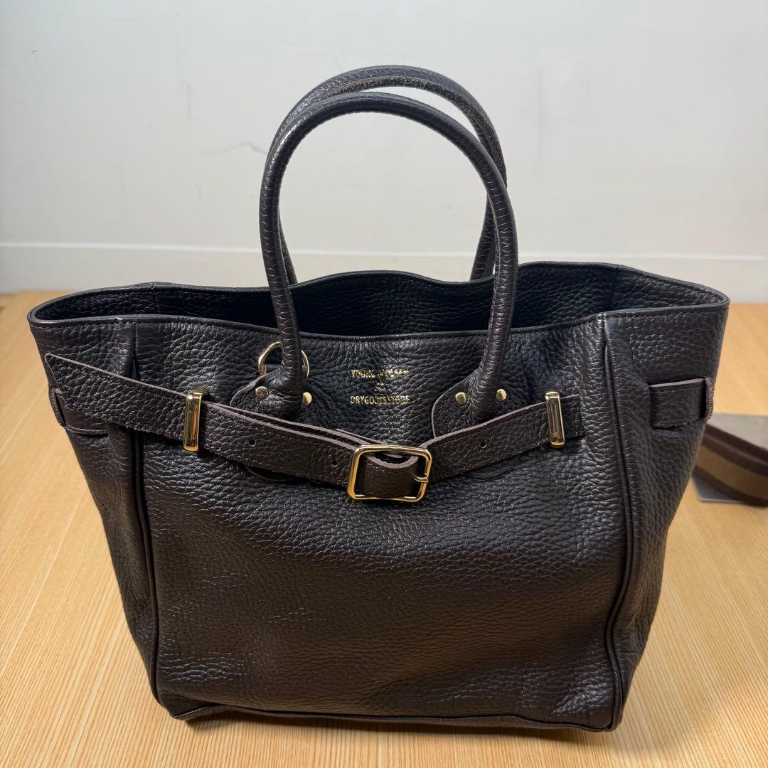 YOUNG＆OLSEN／ヤングアンドオルセン】別注ストラップ付きベルトバック