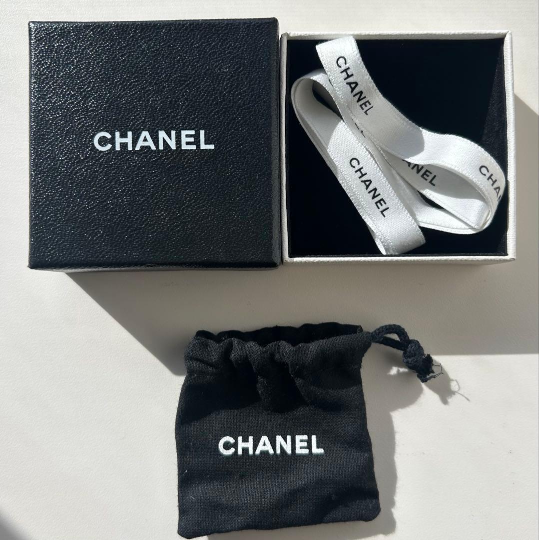 CHANEL シャネル ココマーク ピアス 片耳 ゴールド ラインストーン