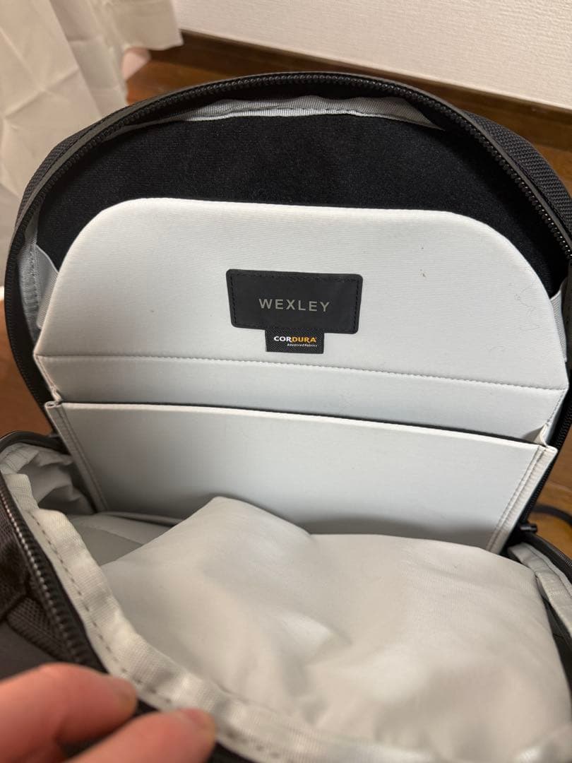 WEXLEY コーデュラ ブラックバックパック　ACTIVE / 25L