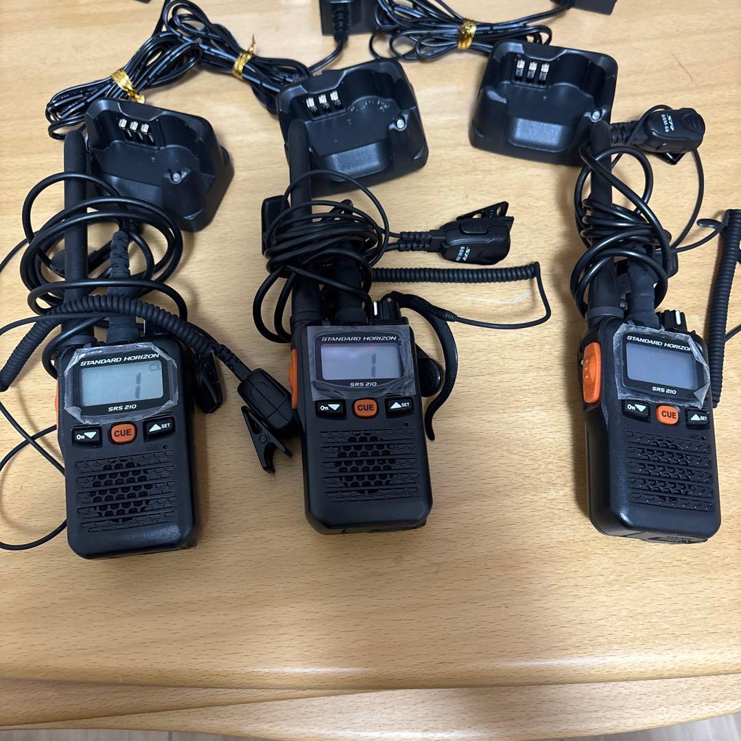 八重洲無線製　トランシーバー　SRS210A HORIZON無線機 3個セット