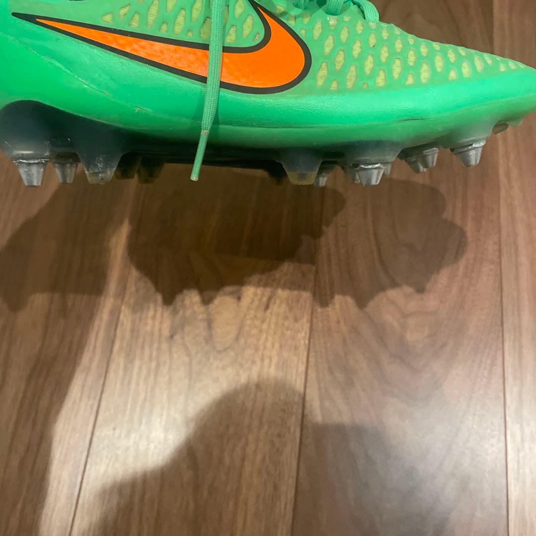 ミントグリーン サッカーシューズ スパイク 鉄ポイント