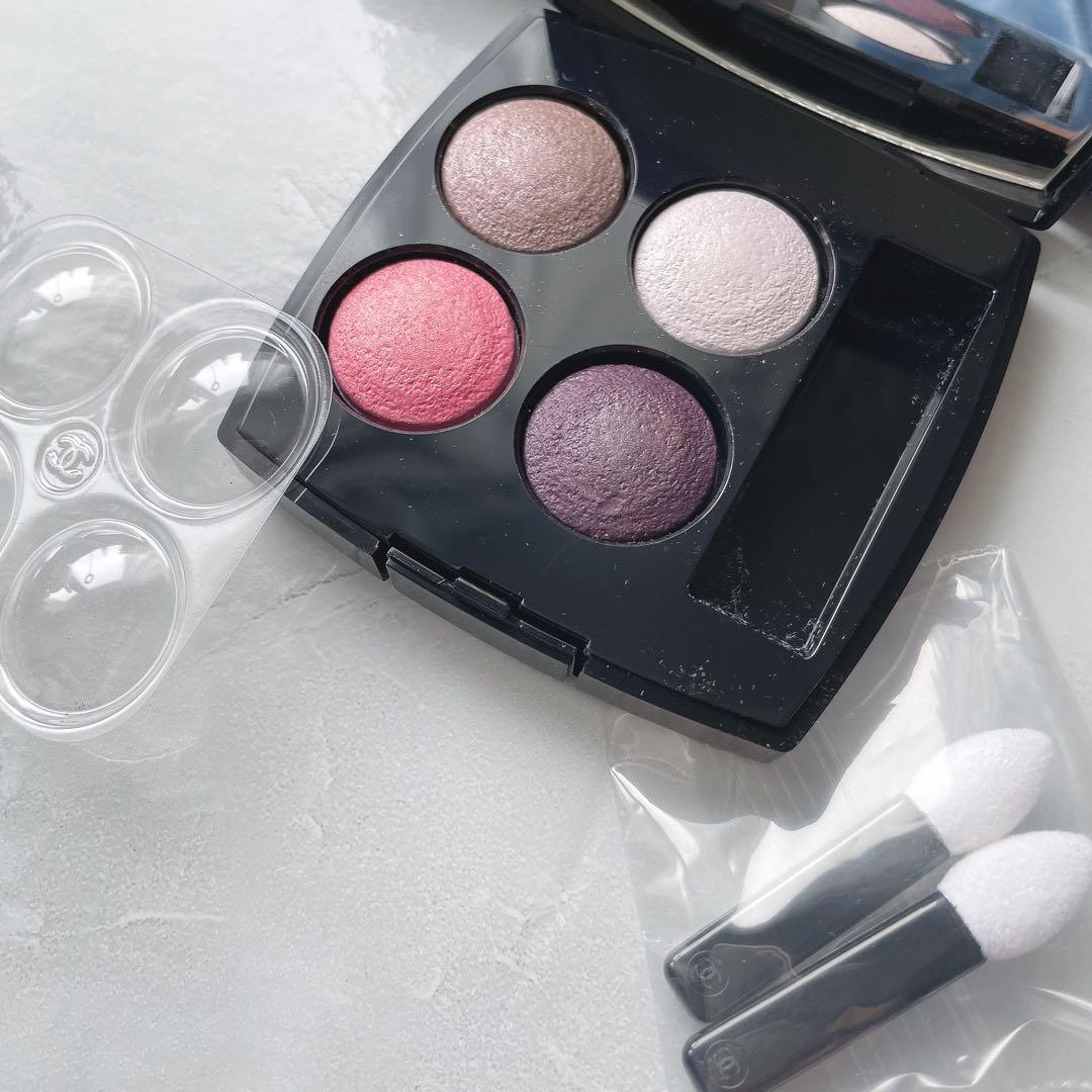 シャネル　アイシャドウ レ キャトル オンブル ティセカンボン ピンク