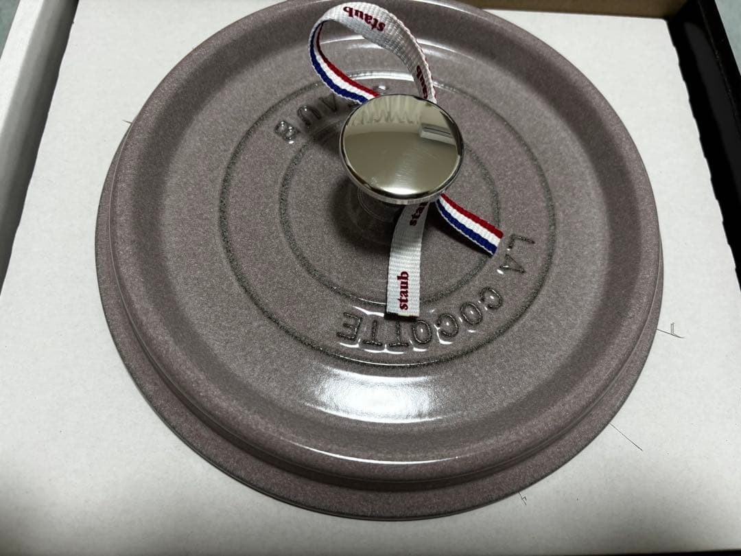 STAUB 両手鍋 20cm シフォンローズ