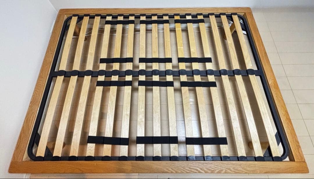 無印良品 木製ベッドフレーム ダブル