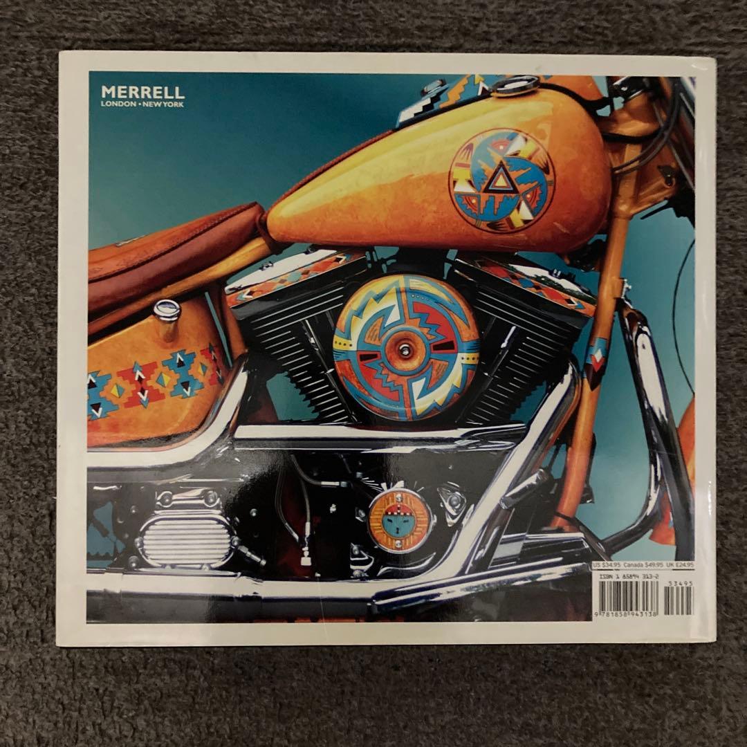 EXTREME MOTORCYCLE ART カスタムバイクのカラーの洋書写真集