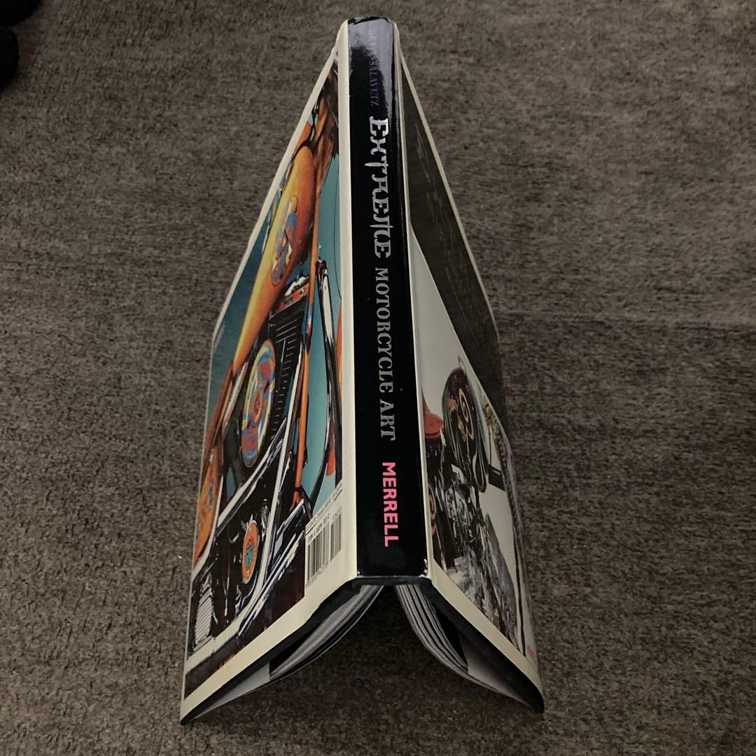 EXTREME MOTORCYCLE ART カスタムバイクのカラーの洋書写真集