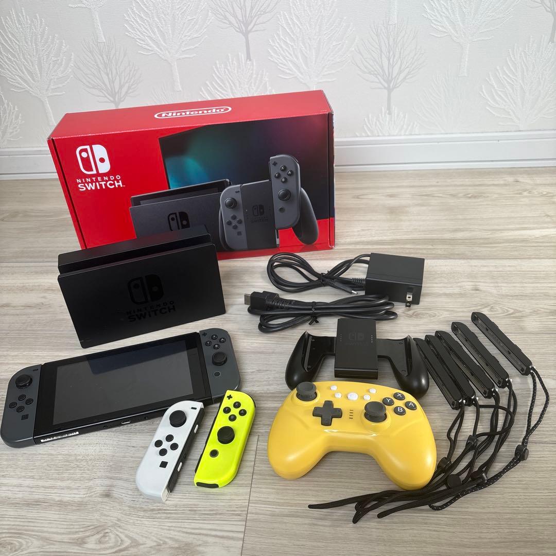 Nintendo Switch 本体セット+ コントローラー＋ジョイコン2つ