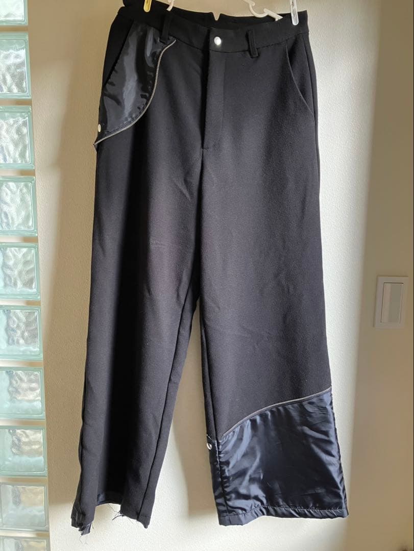 GRANCY リバースレイヤードデザインスラックス