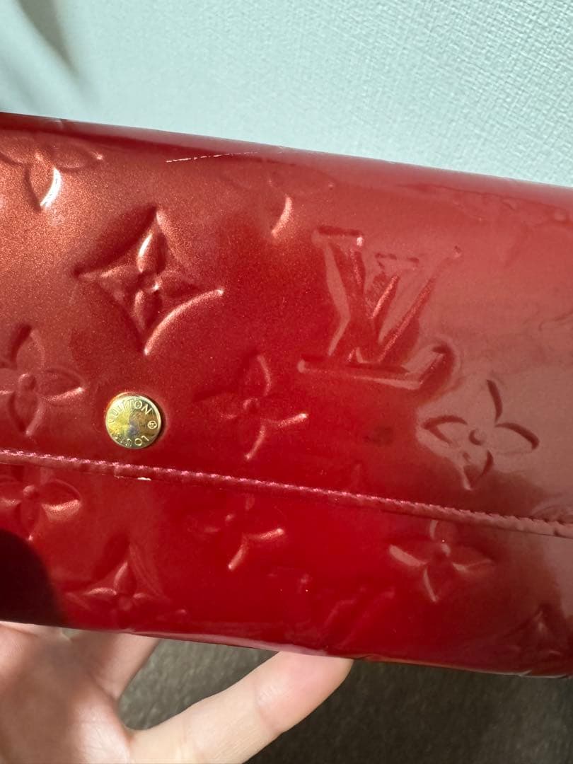 LOUIS VUITTON レッド 長財布 保存袋付き