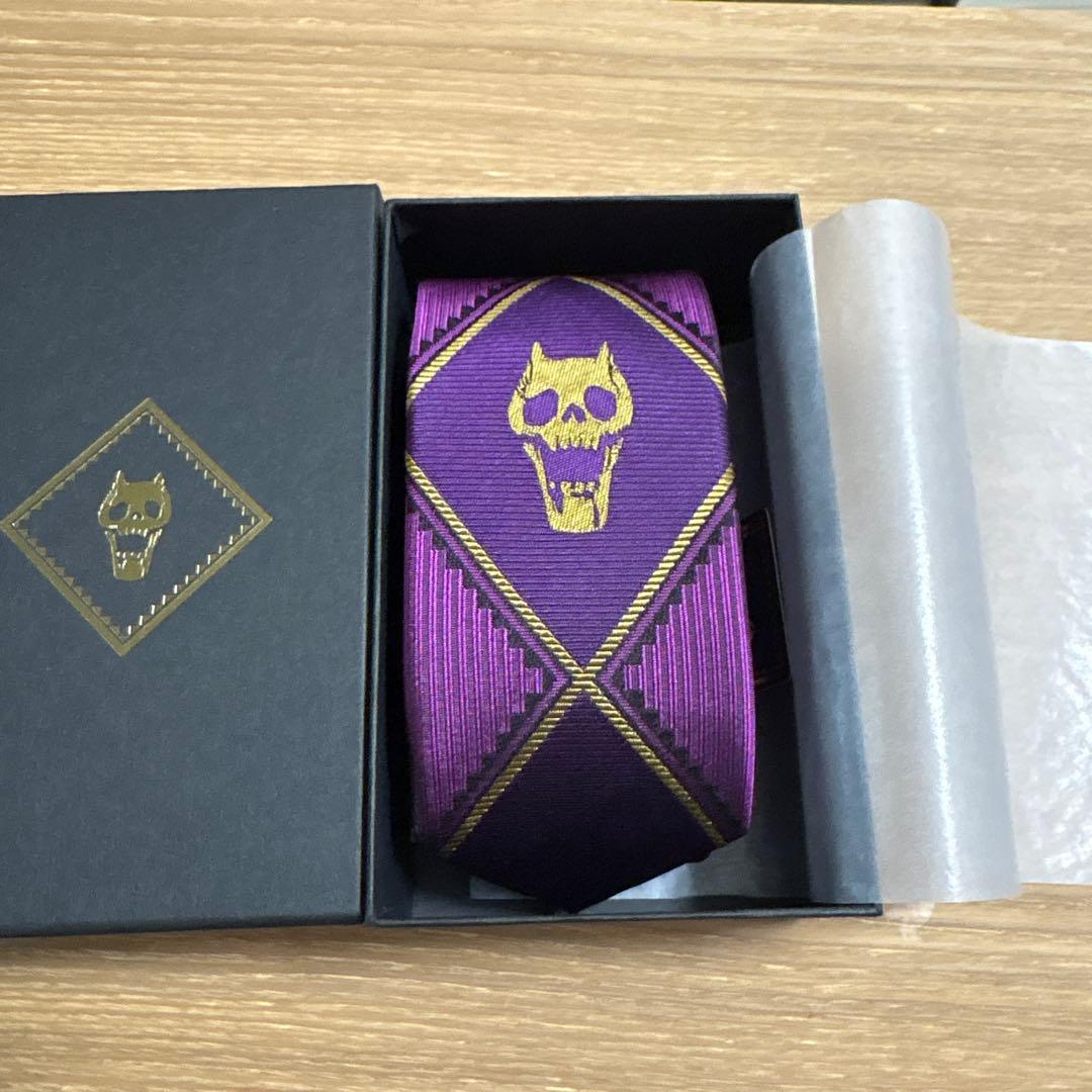 プレミアムバンダイ限定 ジョジョの奇妙な冒険 吉良吉影 ネクタイ パープル