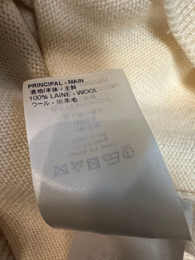 LOUIS VUITTON クロックインタルシアプルオーバー ニット セーター