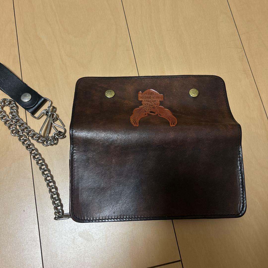 ハーレーダビットソン　財布　デットストック　レア希少　USA ウォレットチェーン