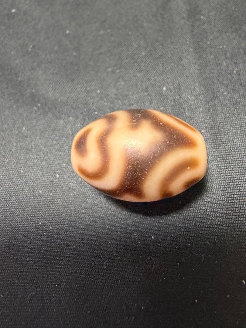 良品天珠‼️西蔵老礦紅朱砂蓮華宝瓶天珠