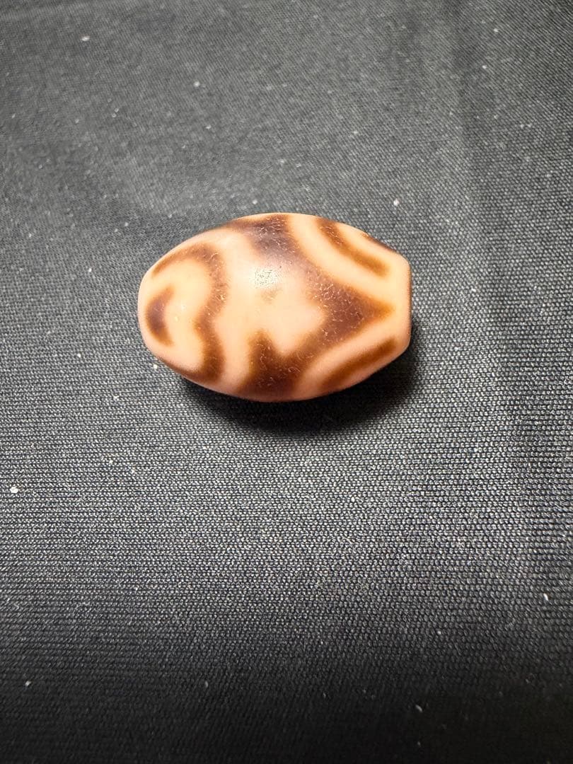 良品天珠‼️西蔵老礦紅朱砂蓮華宝瓶天珠