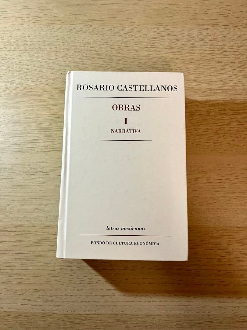Rosario Castellanos OBRAS I ハードカバー 洋書