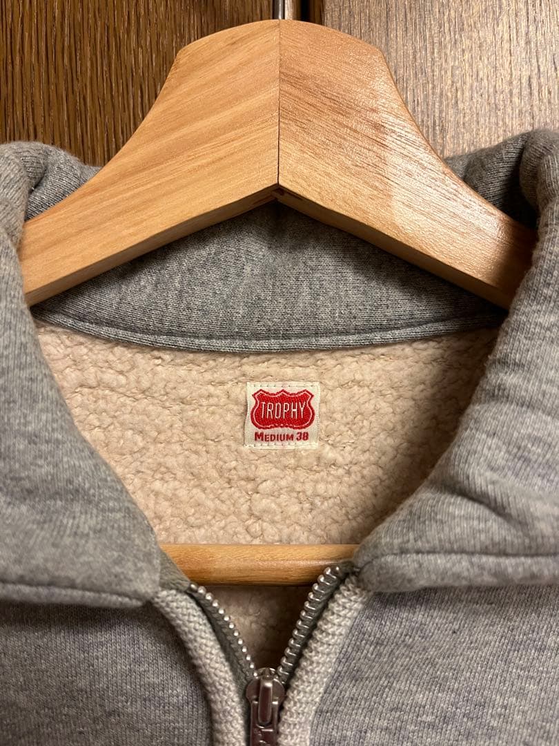 トップス \"TROPHY CLOTHING\" Zip Up Sweatshirt