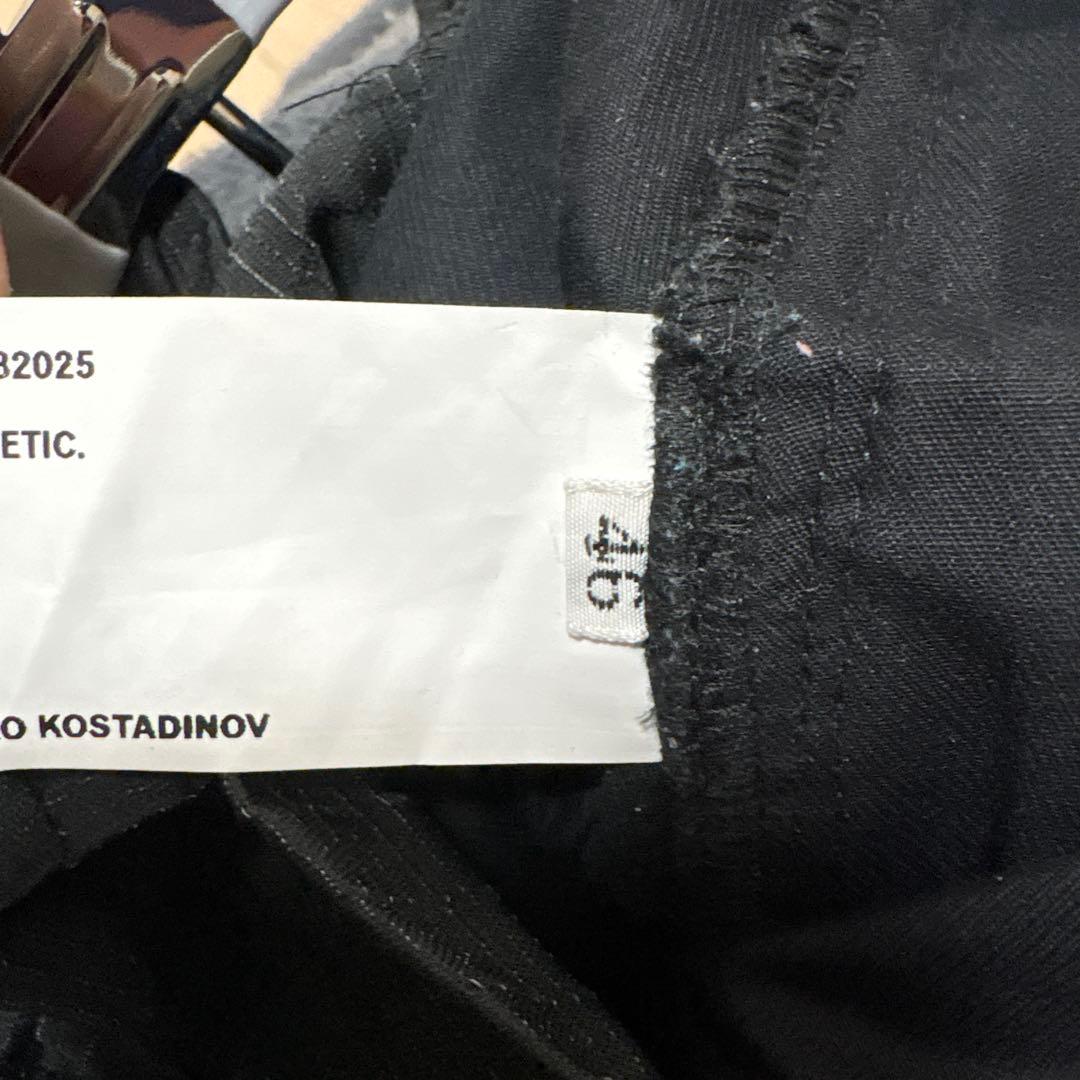 パンツ kiko kostadinov INEX SNAP TROUSER