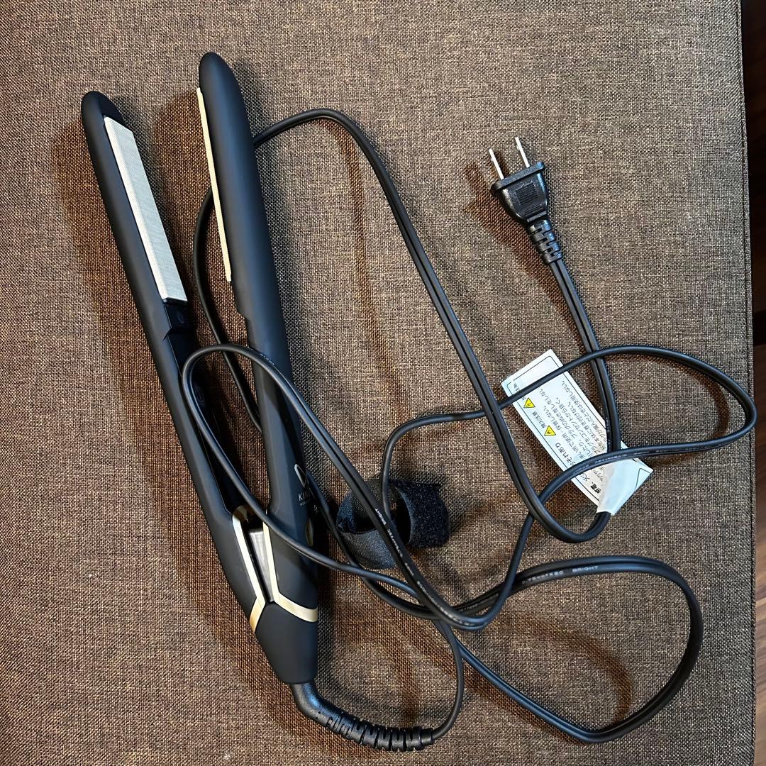 KINUJO 絹女　ストレートヘアアイロン ブラック　DS200BK