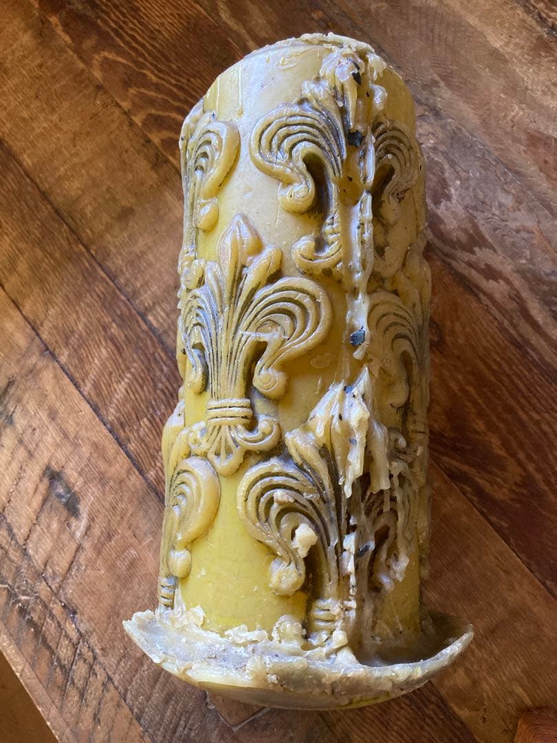 【特大サイズ】アンティークキャンドル