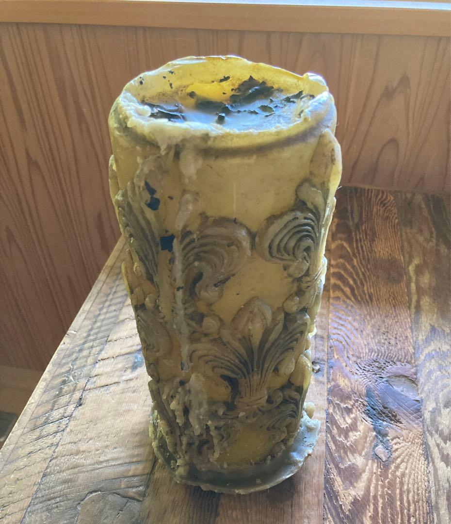 【特大サイズ】アンティークキャンドル