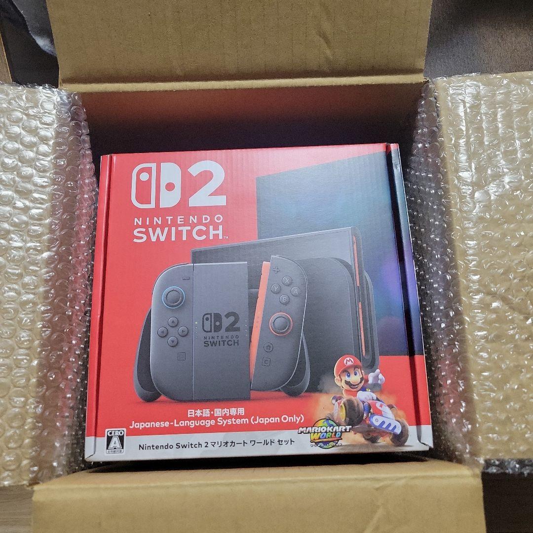 Nintendo Switch 2 マリオカートセット　即日発送いたします