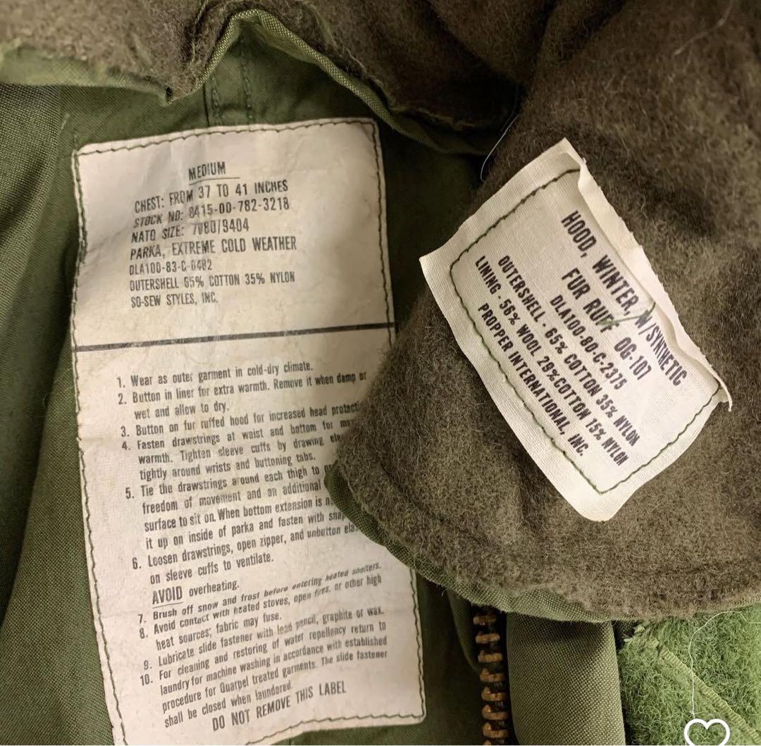 【anytee購入】M-65 フィッシュテール medium モッズコート