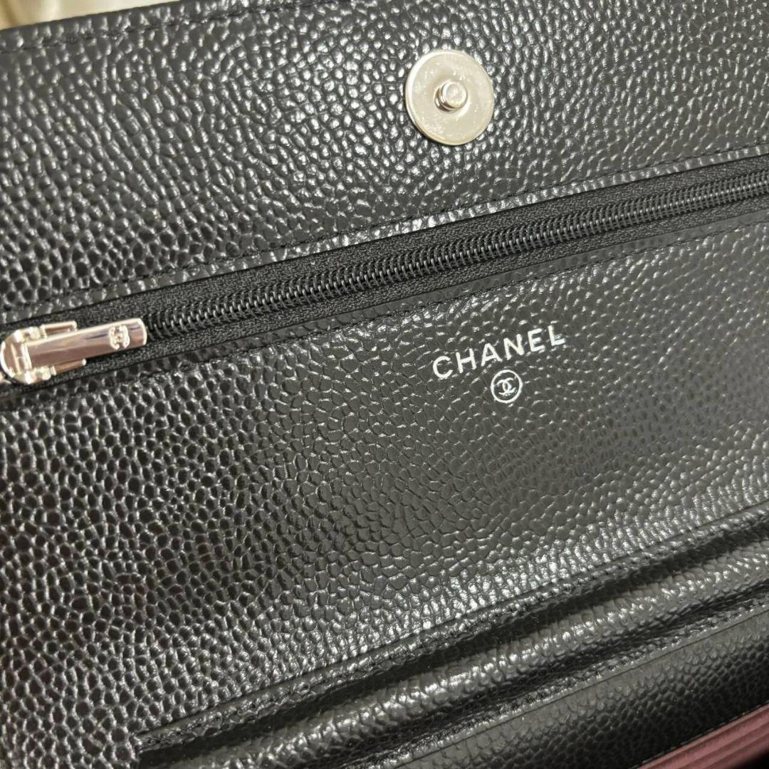 ラムスキン マトラッセ チェーンショルダー バッグ