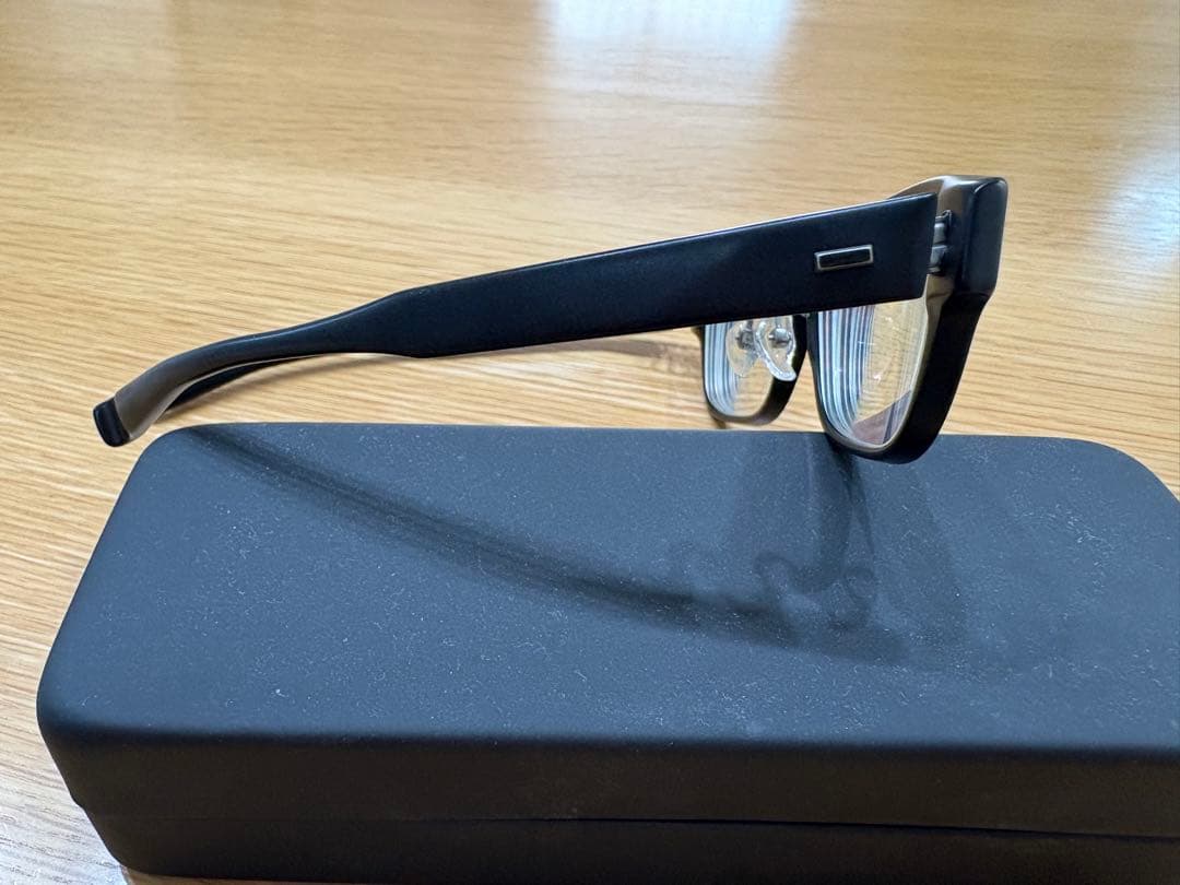 999.9 フォーナインズ　np-17 メガネ　眼鏡　マット　ブラック