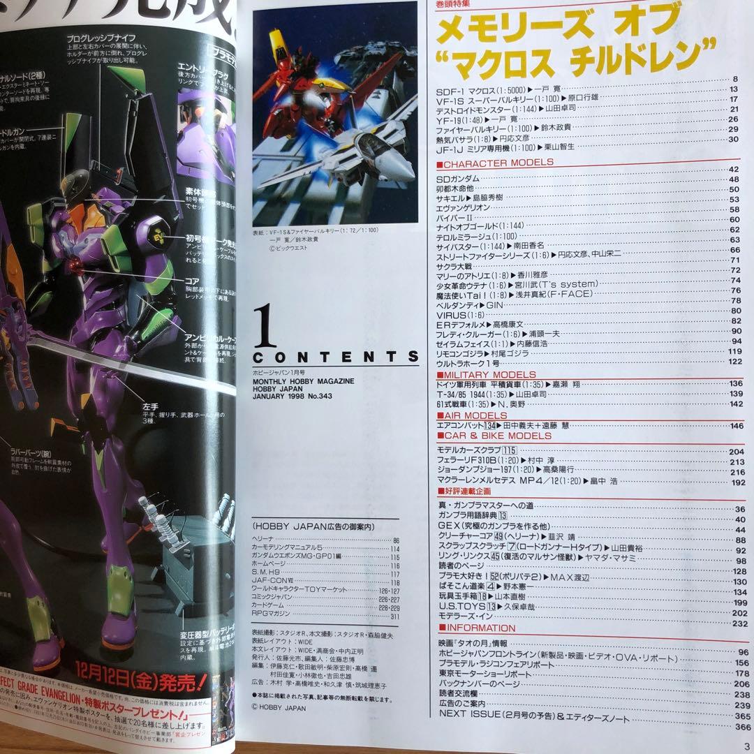 ホビージャパン　1998年・1999年　全10冊 d362y33