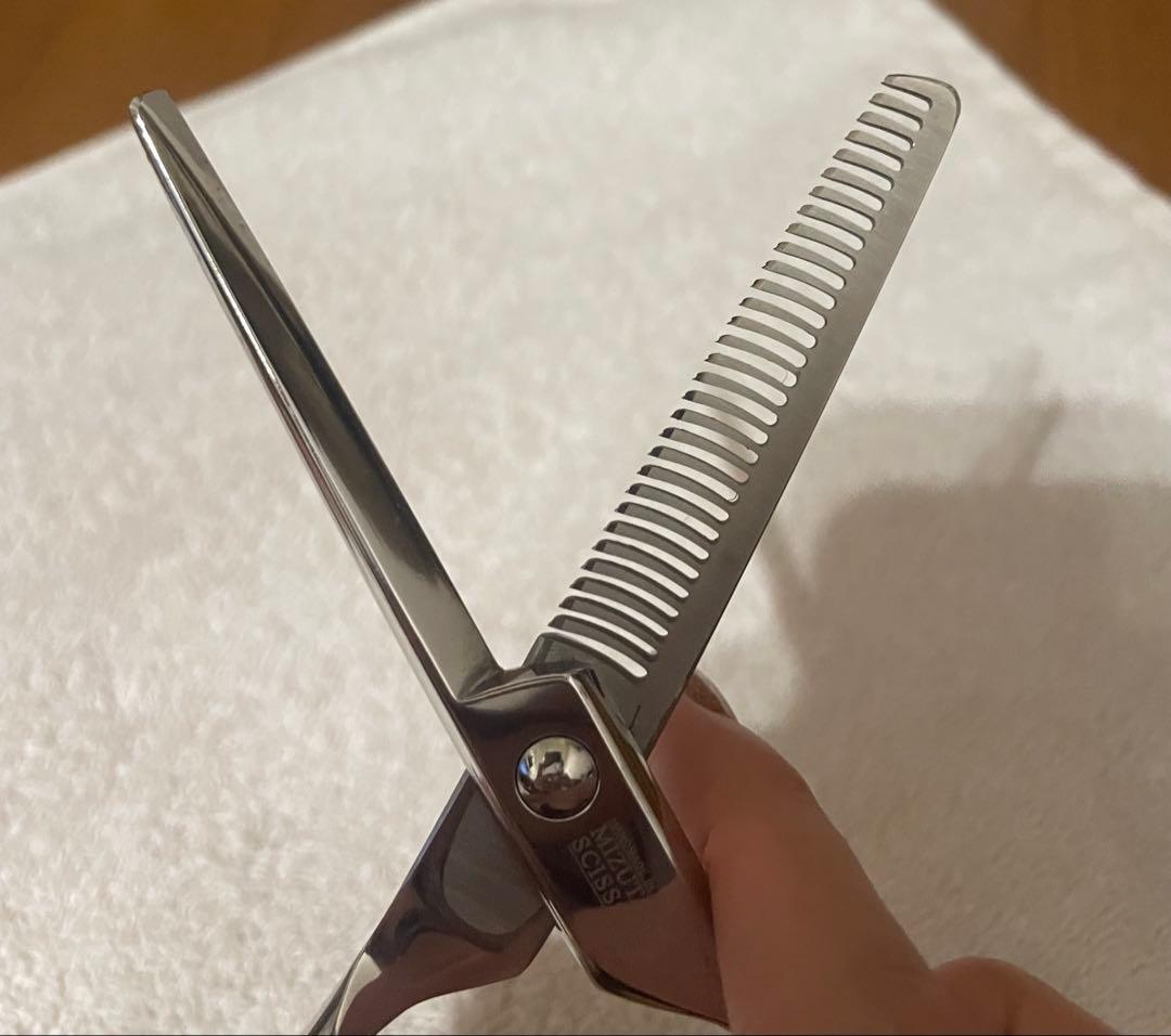 MIZUTANI セニングシザー 専用ケース付き