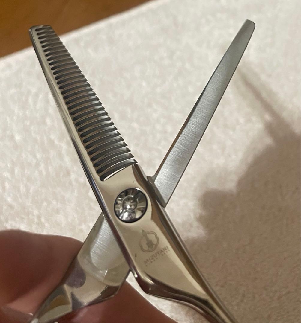 MIZUTANI セニングシザー 専用ケース付き