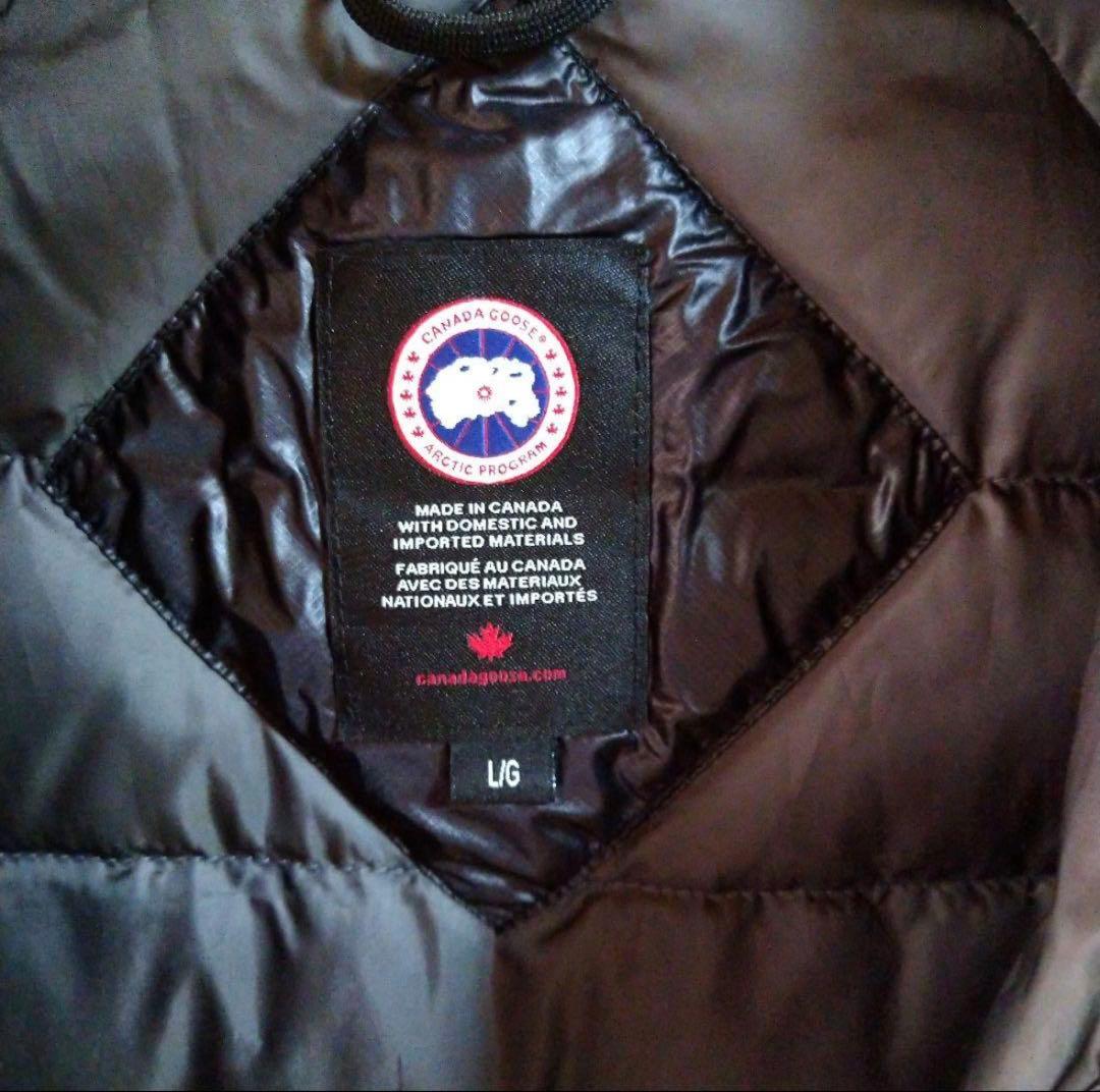   カナダグース ダウンベスト ジャケット L/G
