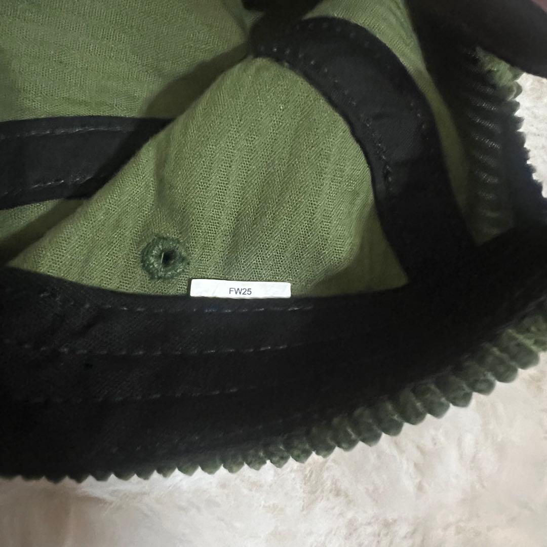 25AW Supreme Corduroy Camp Cap グリーン